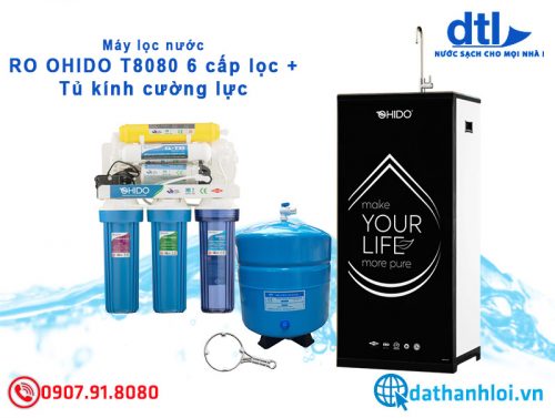 Máy lọc nước RO OHIDO 6 cấp lọc