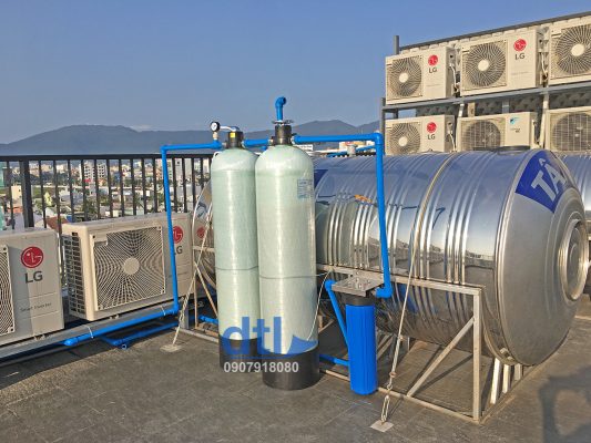 Hệ thống lọc nước sinh hoạt khử phèn và clo dư trong nước