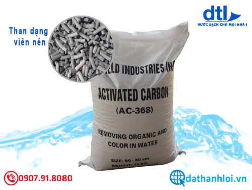 Than hoạt tính dạng viên nén (Than phân chuột)