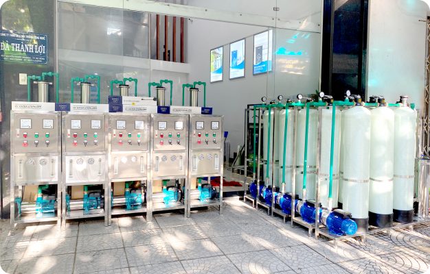 cột lọc nước composite