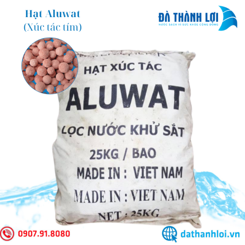 Hạt Aluwat xúc tác tím