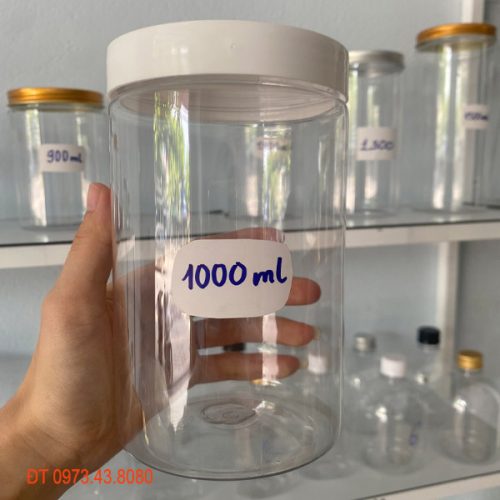 Hũ nhựa pet 1000ml