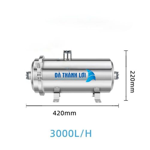 Bộ màng siêu lọc UF 3000lit lõi sợi PVDF vỏ inox 304 rời